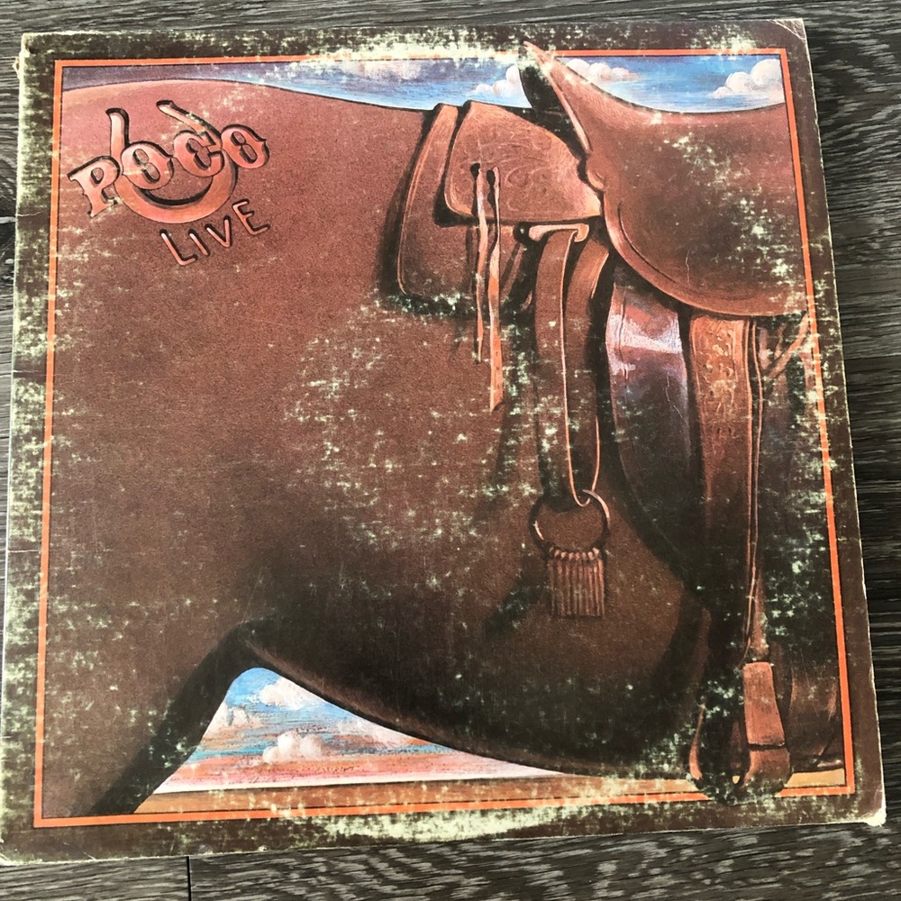 Poco live vintage vinyl record